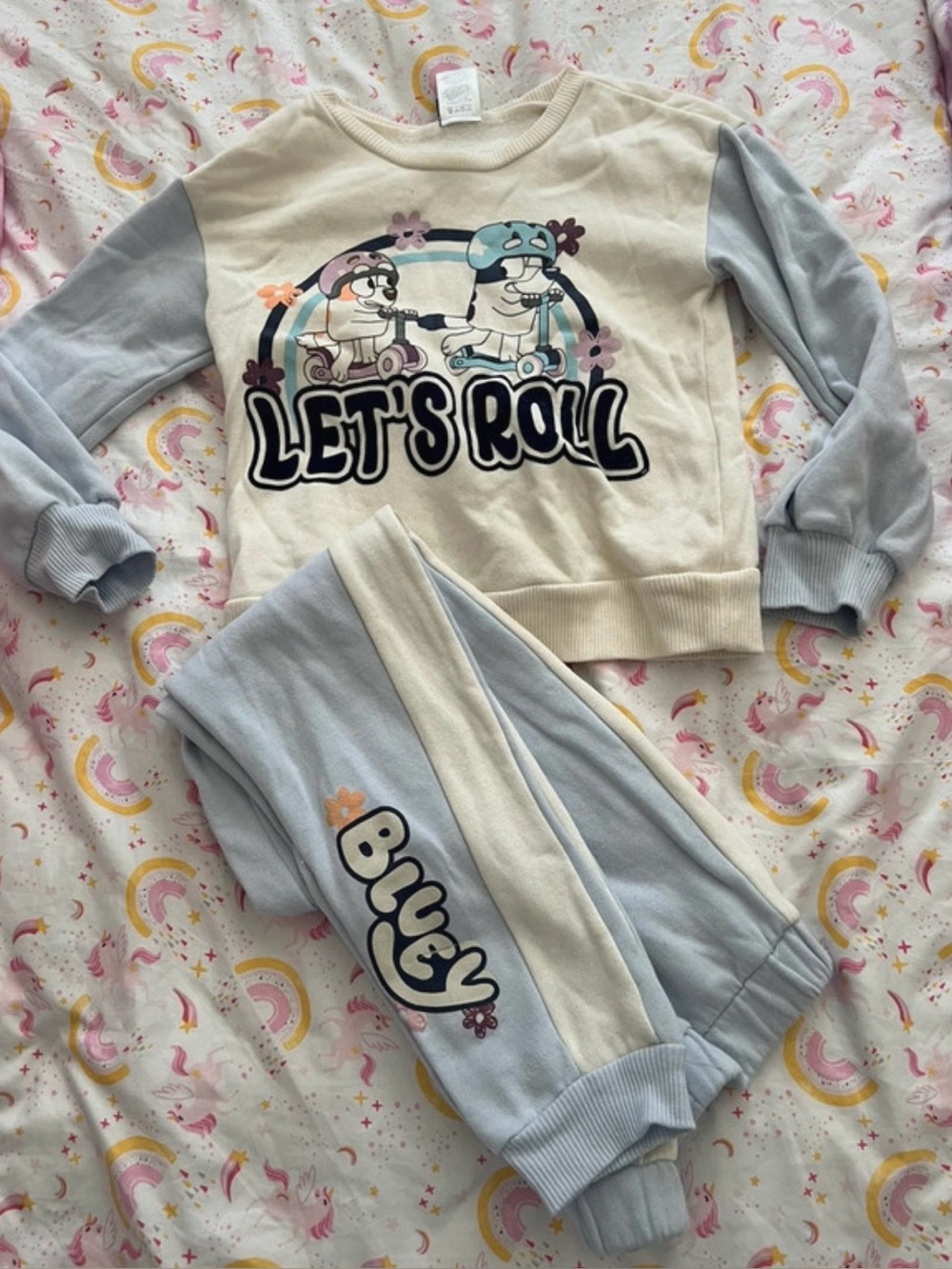 Bluey matching set for girls size 7